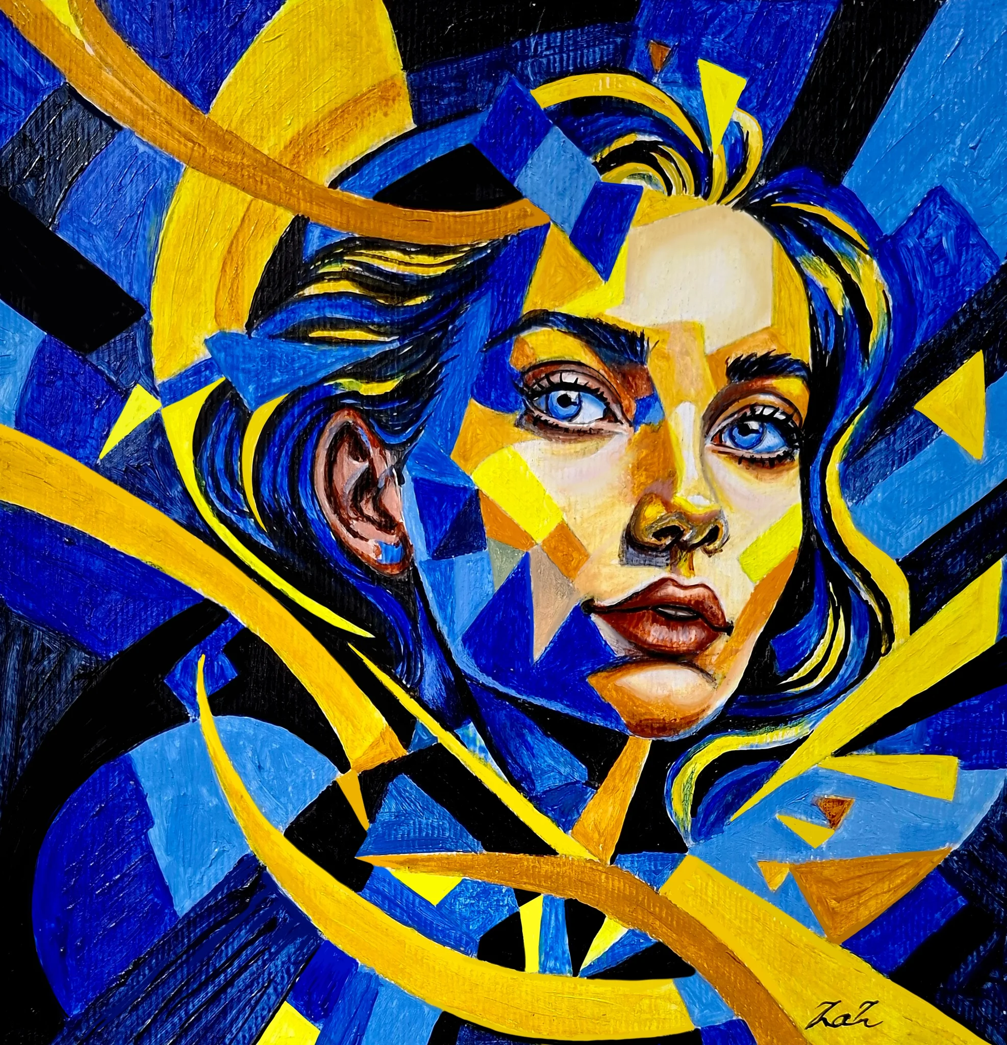 The geometry of her soul