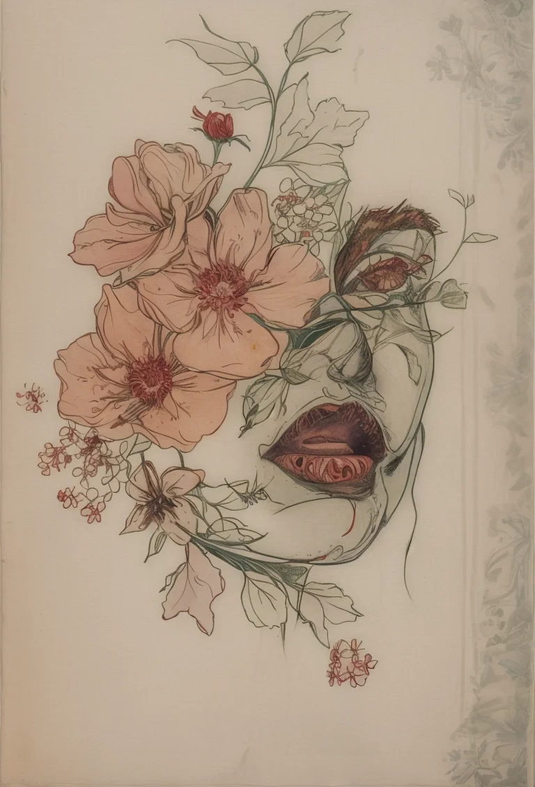 Fading Into Flowers