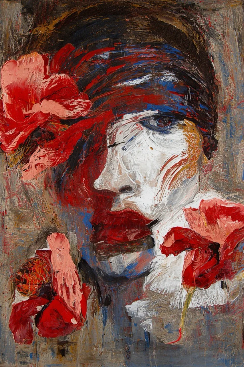 My red flower