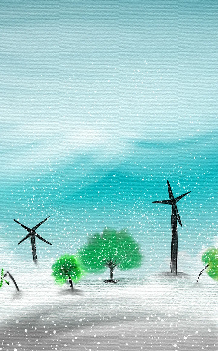 White snow 