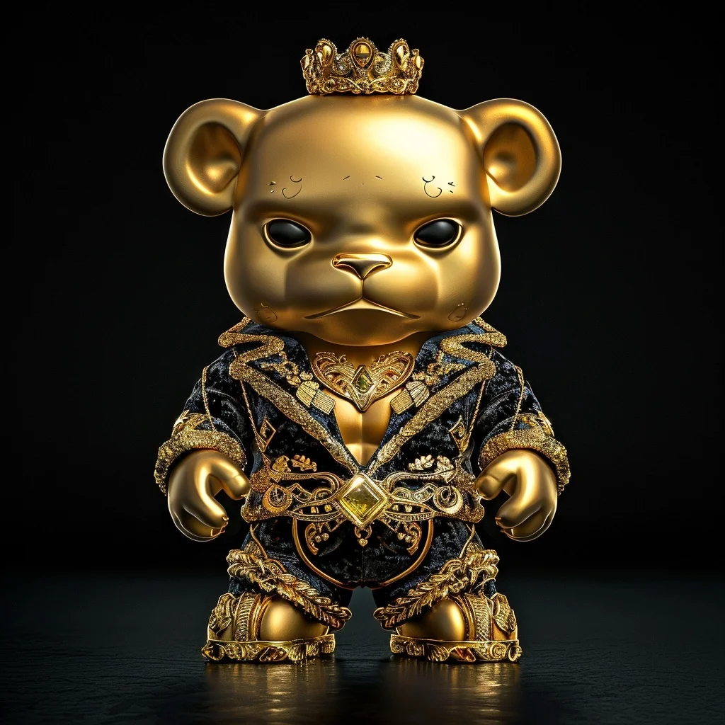 Gold Crown Bear
