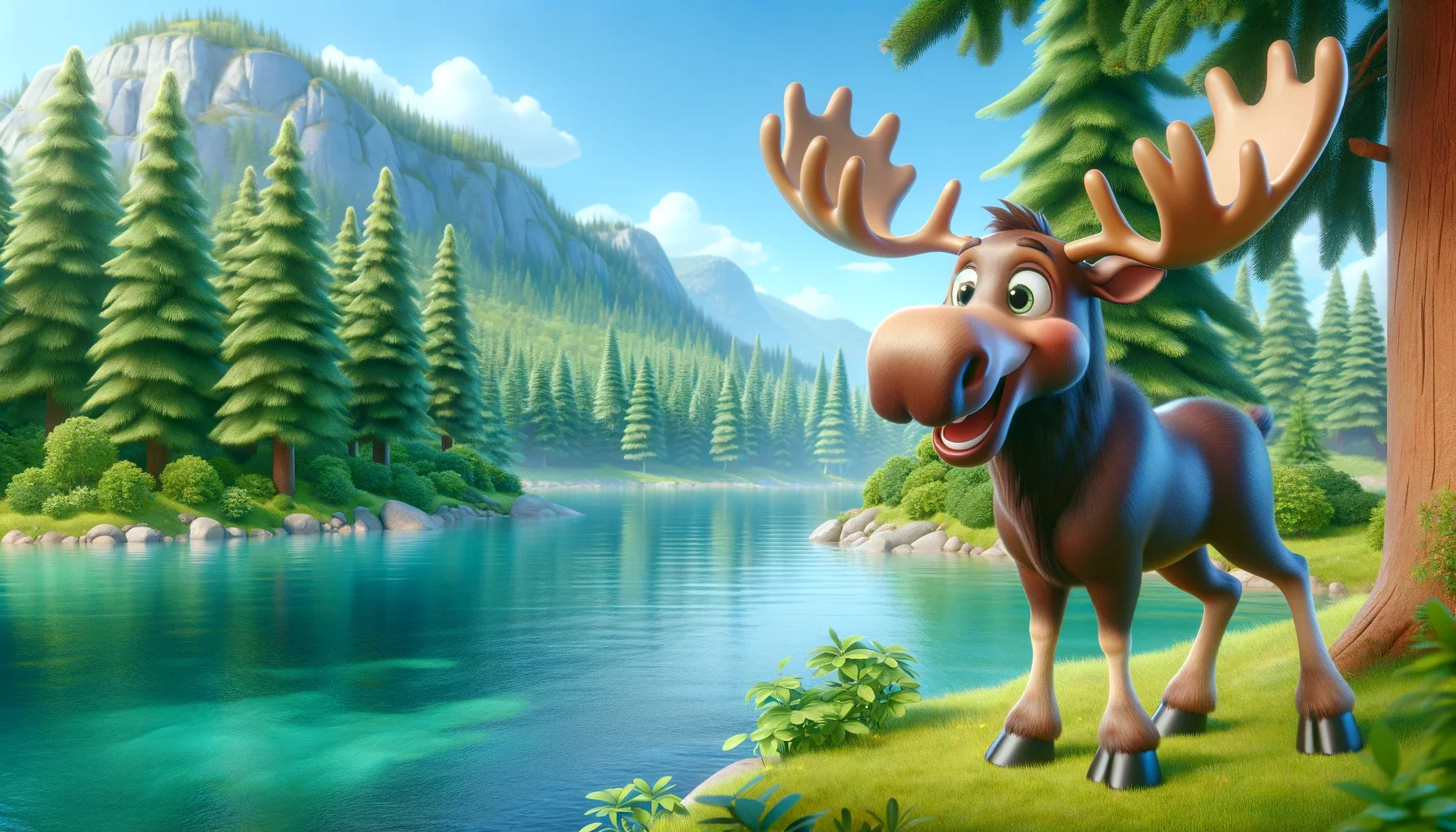 The Happy Swedish Elk Bosse