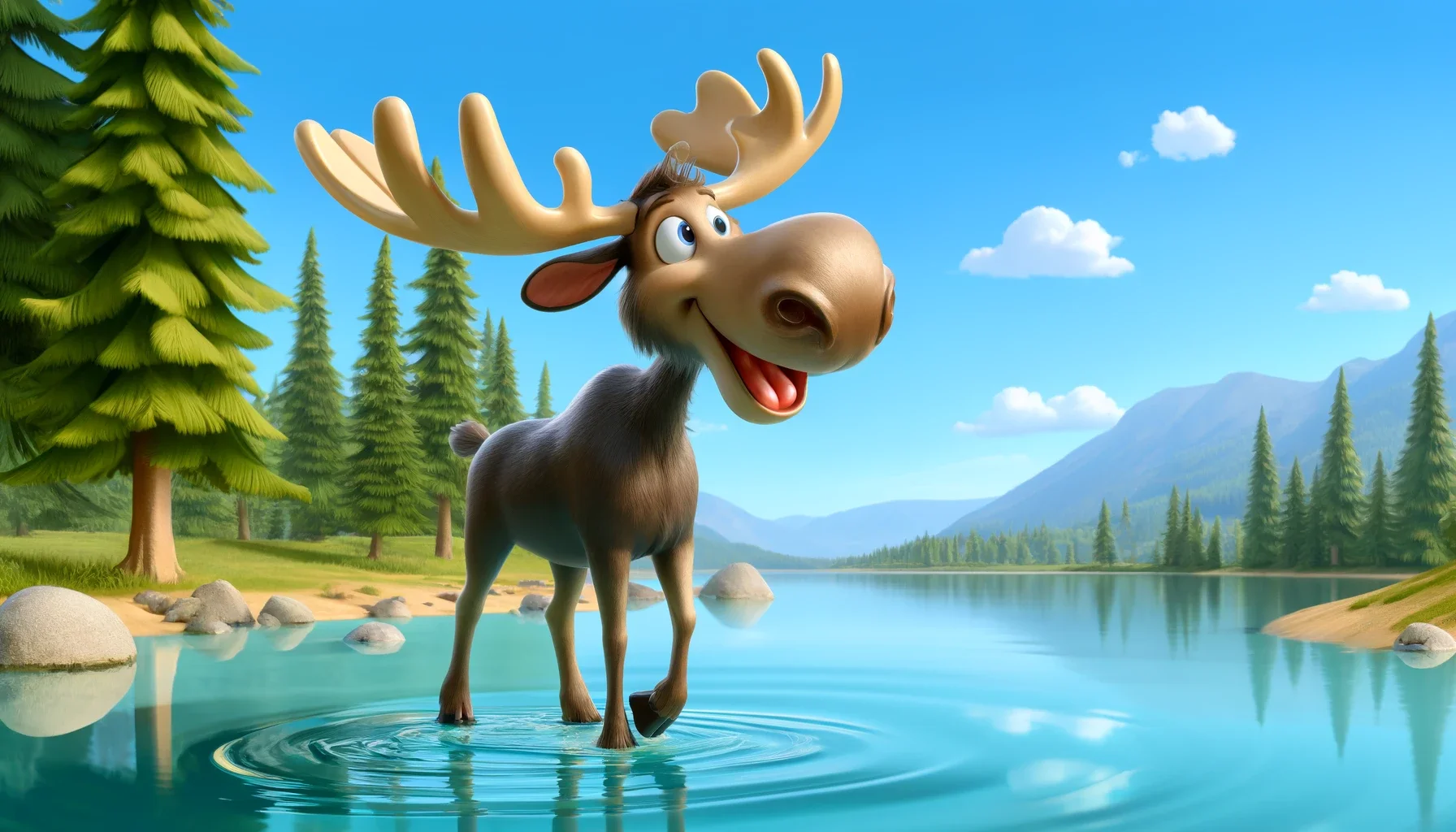 The Happy Swedish Elk Sven