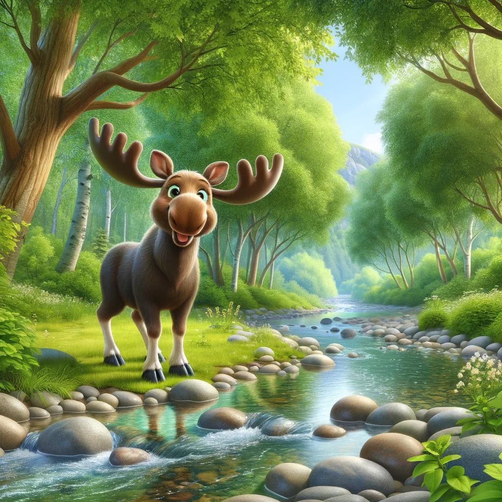 The Happy Swedish Elk Elvira