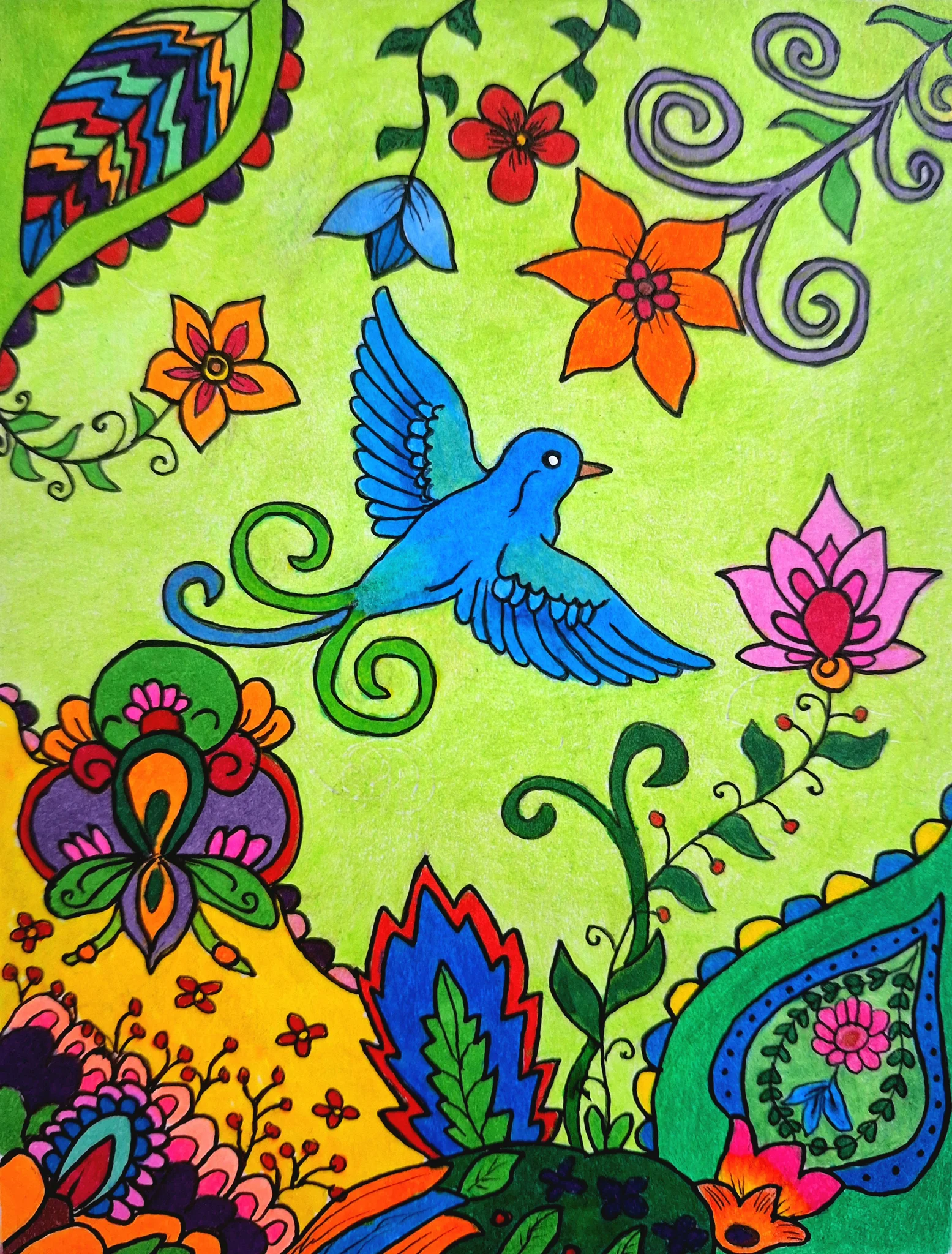 The Blooming Spirit of Nature