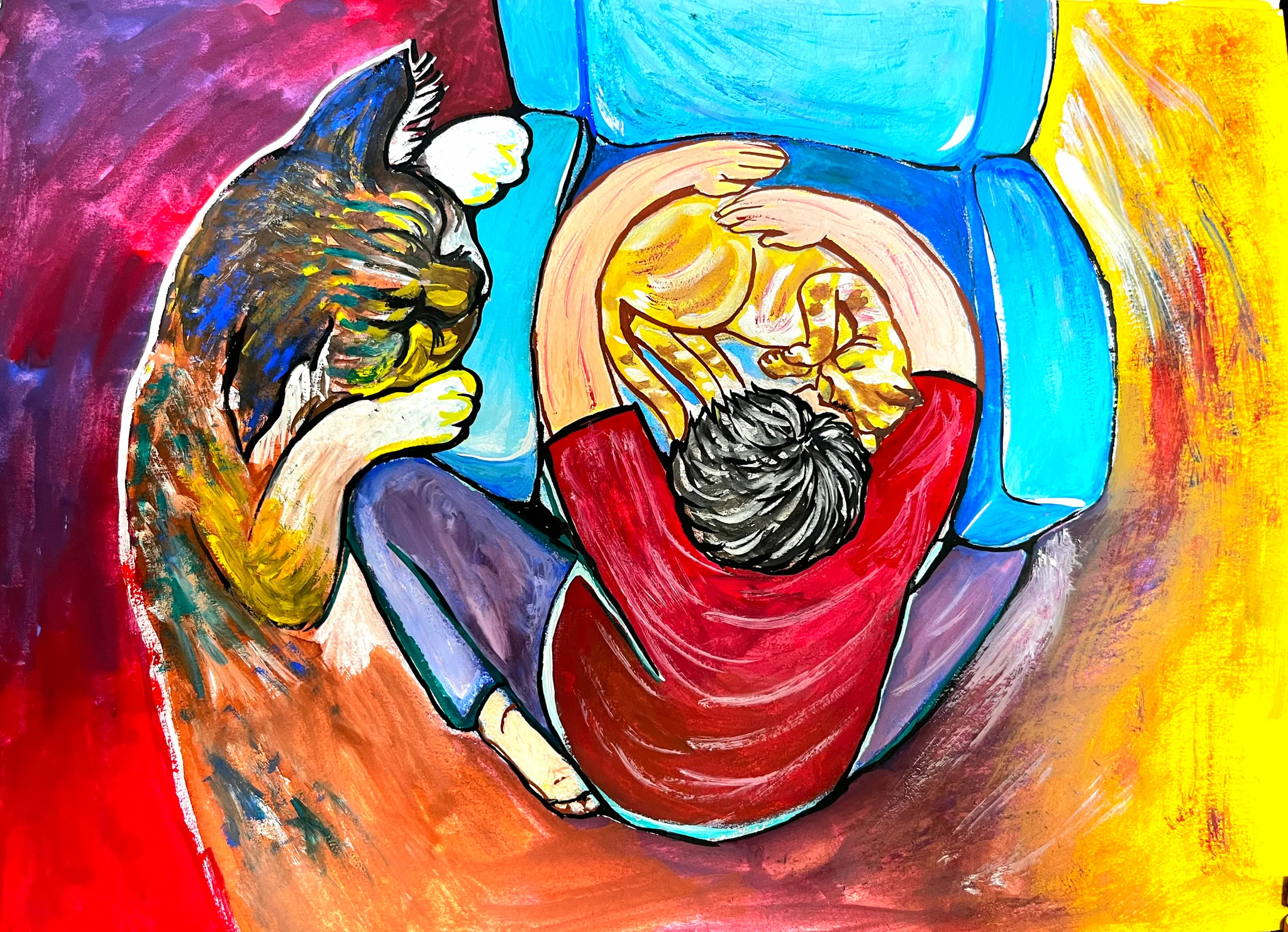 Someone holding me 