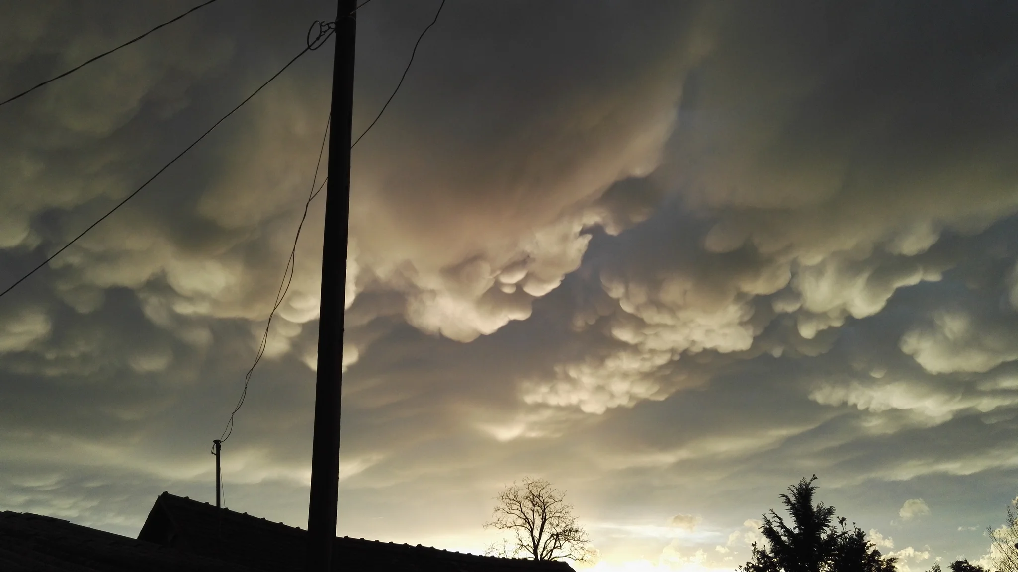 After thunderstorm