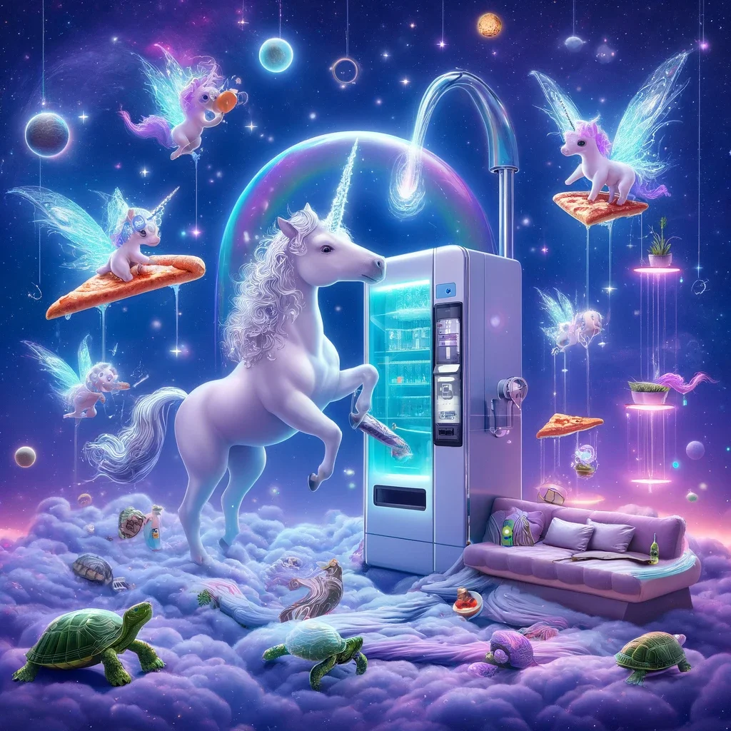 Fae Unicorns Pizza Party