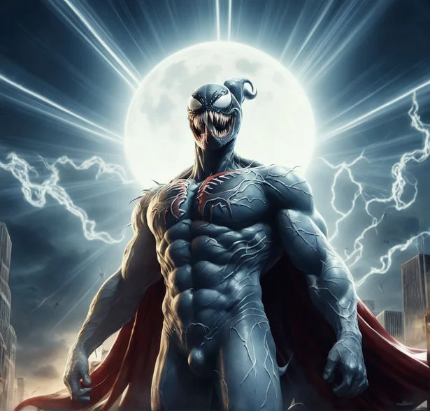 #Superman-Venom-God