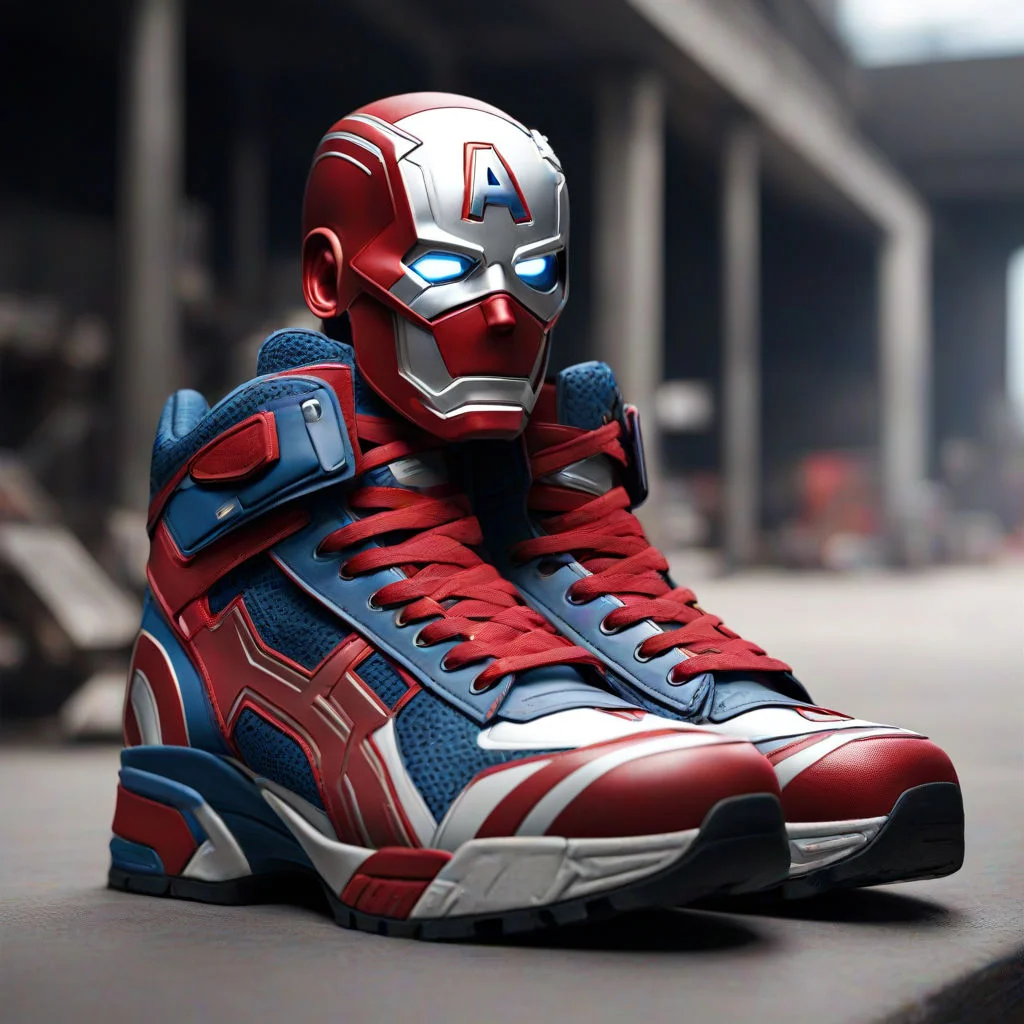 #Captain-America-Shoe