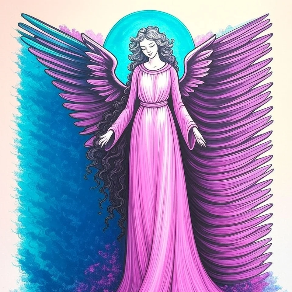 TURQUOISE LIGHT ANGEL