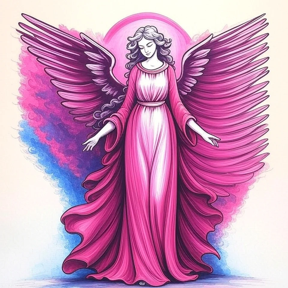 PINK LIGHT ANGEL