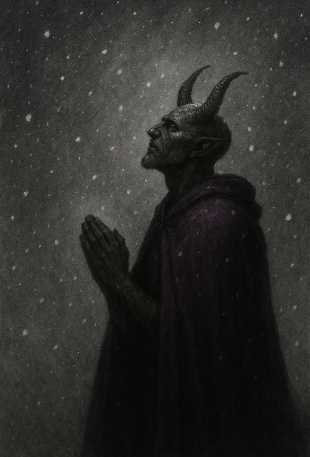 A Prayer Beneath the Falling Snow