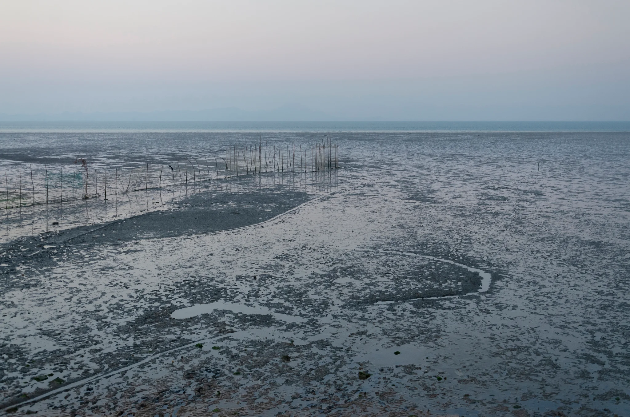 Trace of Time on the Shore