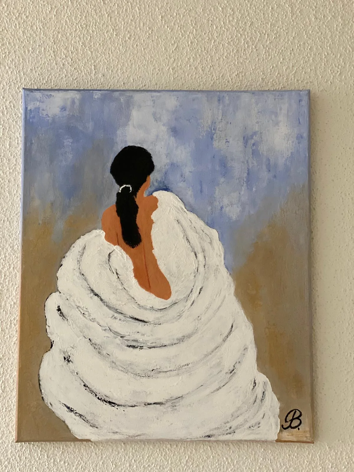 white cloak