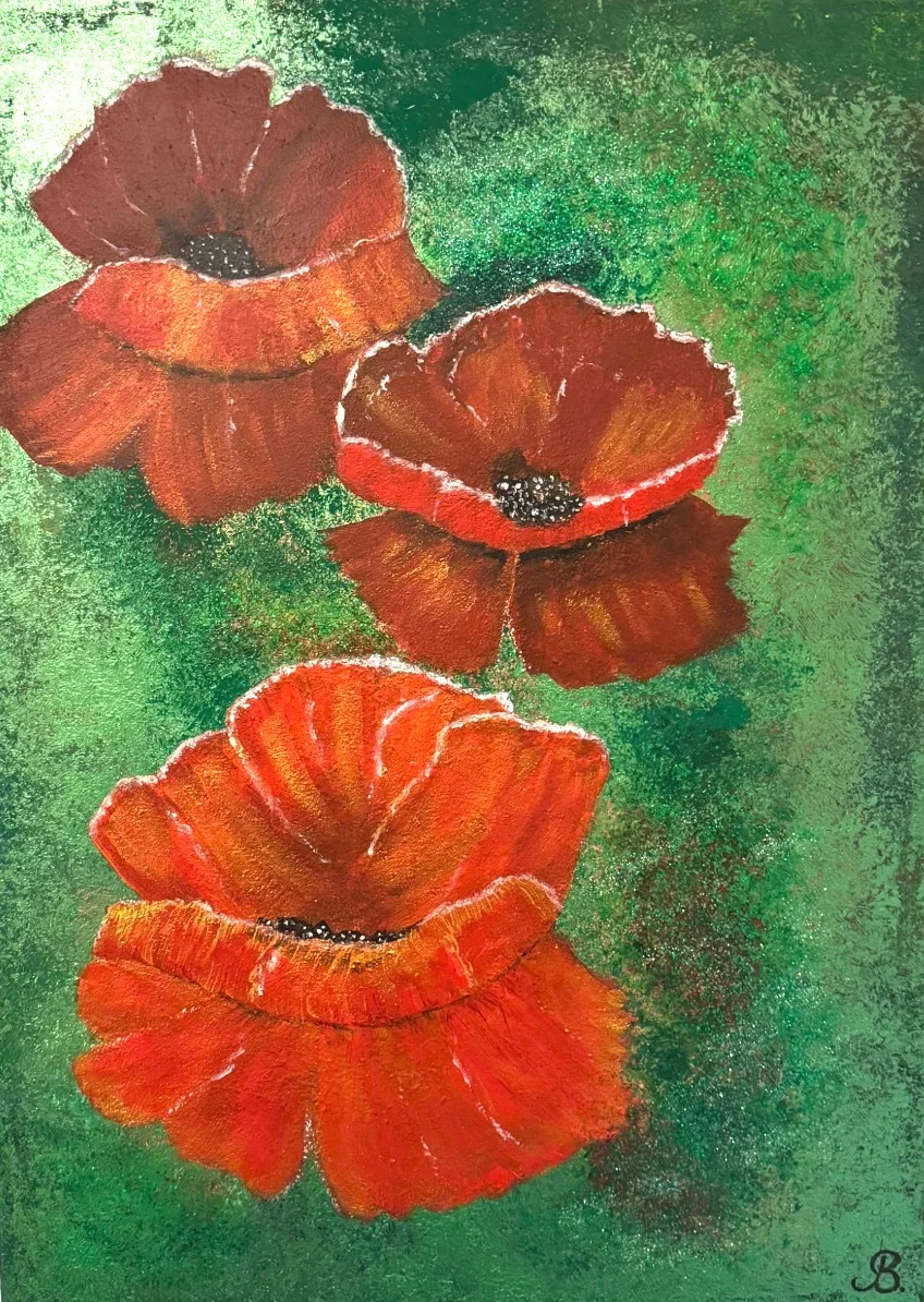 Fiery Roses