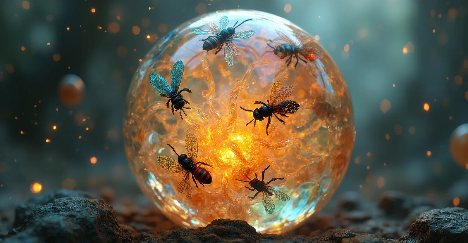 The Infinite Nest of Kaleidowasps