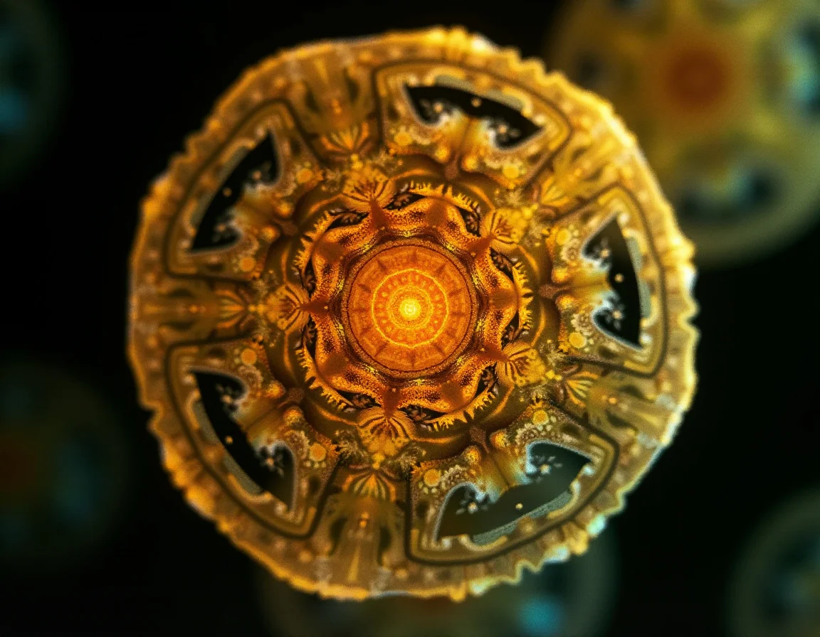 Bioluminescent Origin of life