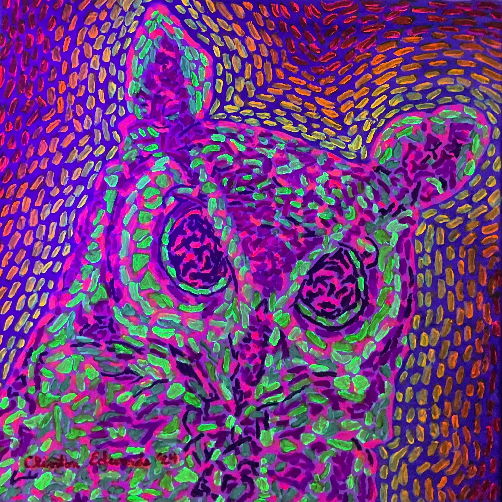 Hypno Owl (black light)