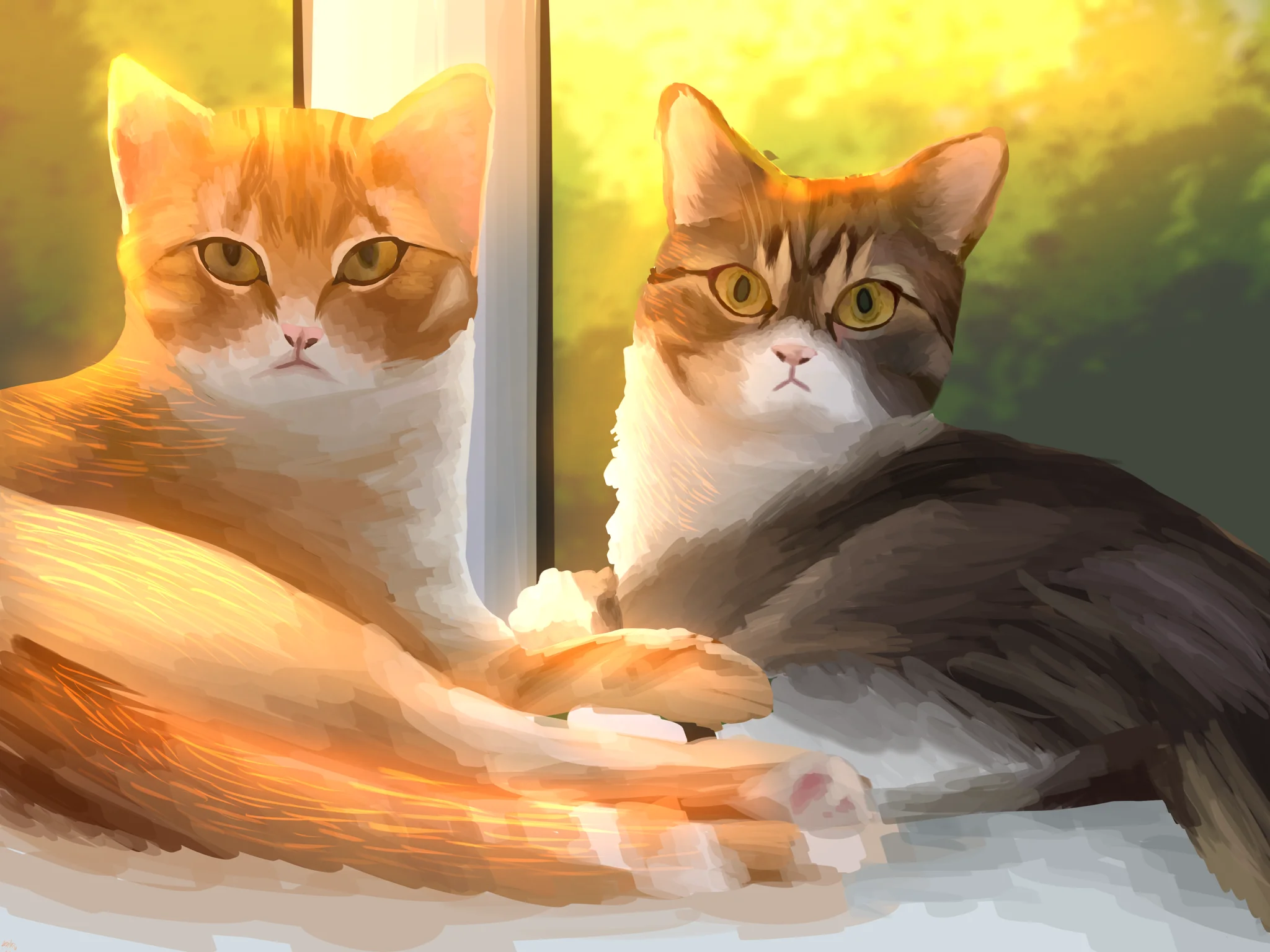 Sunlit Companions