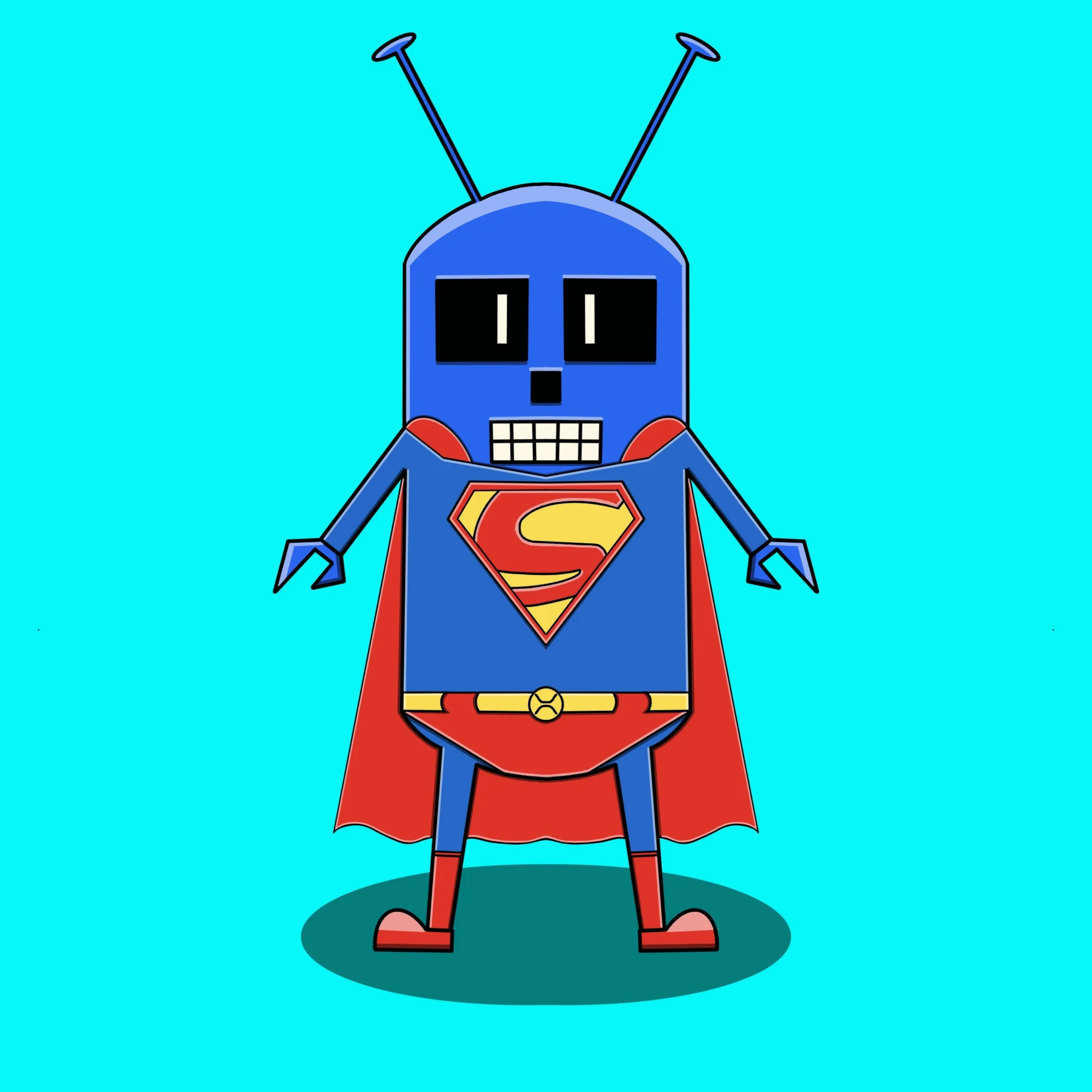 Capsule mecha #Superman