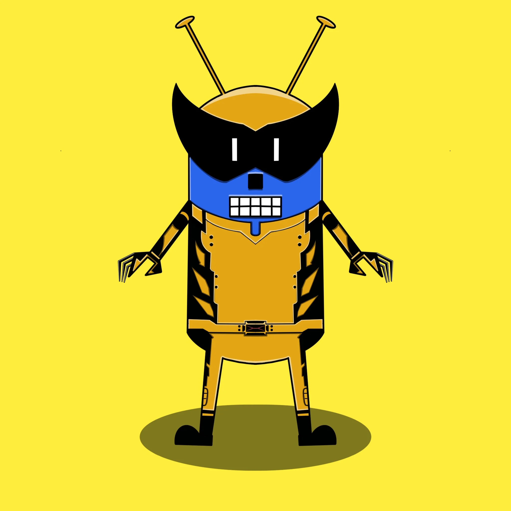 Capsule mecha #Wolverine