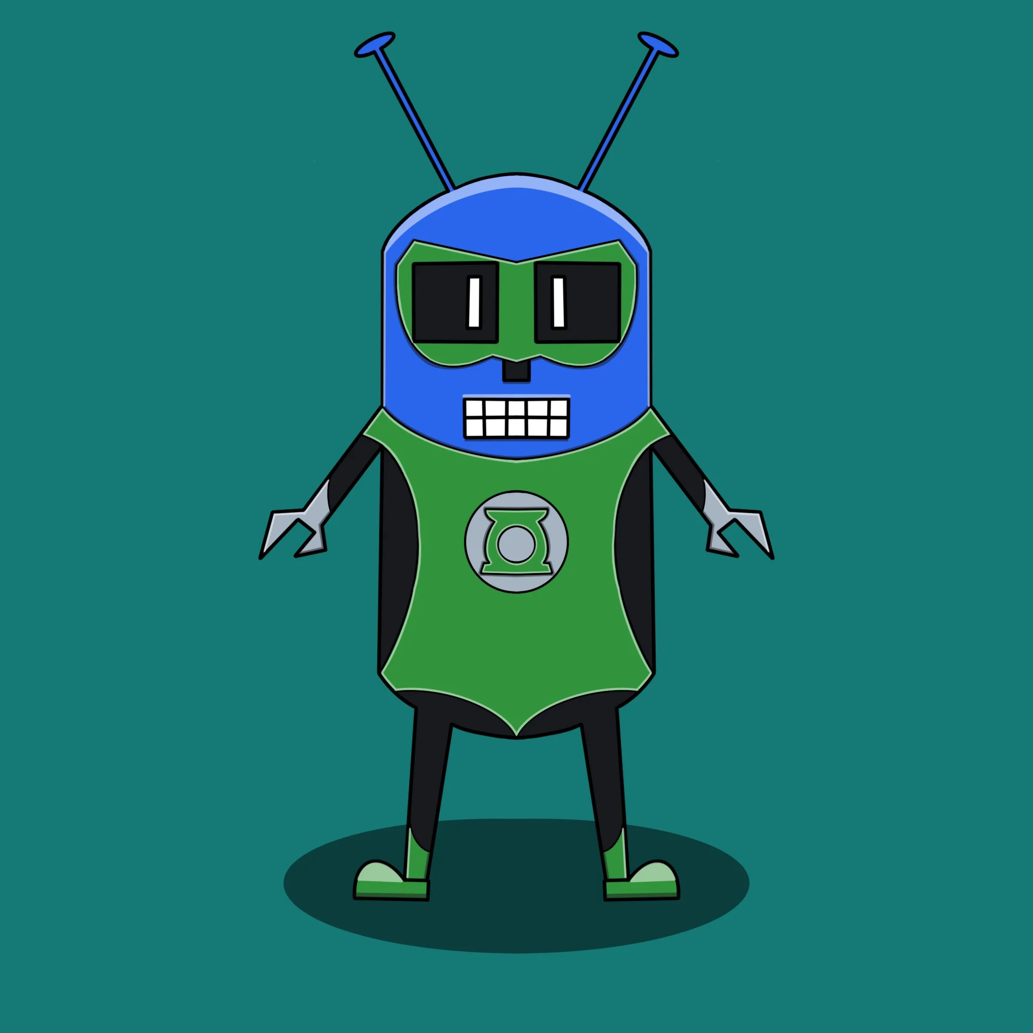 Capsule mecha #Greenlantern