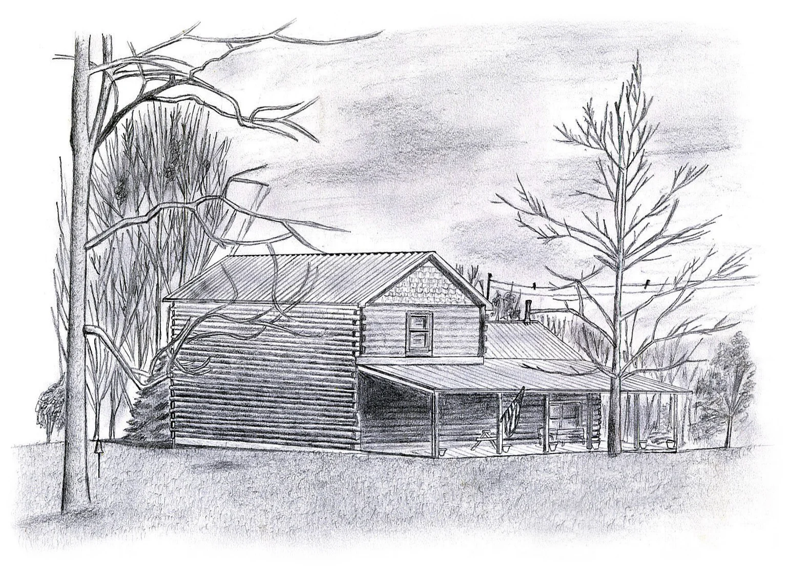 THE LOG HOME