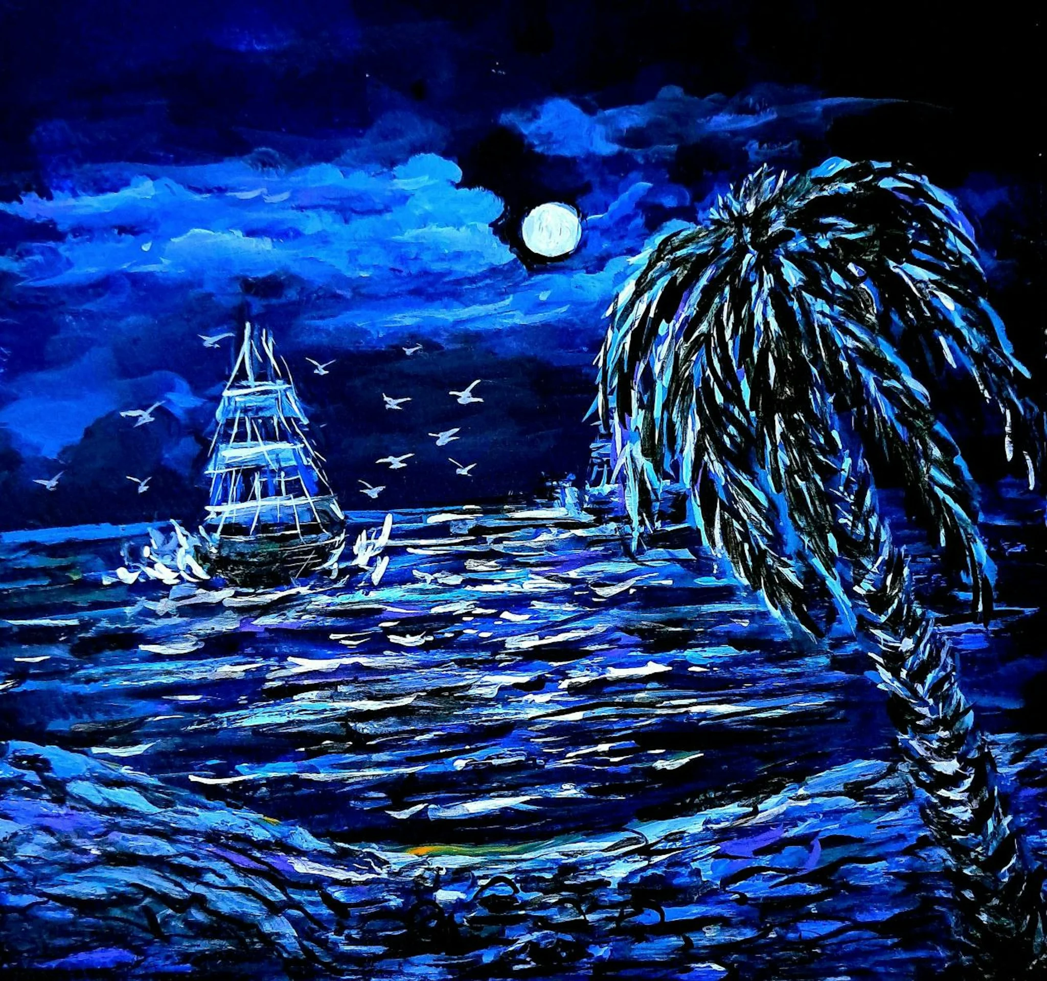 Blue symphony