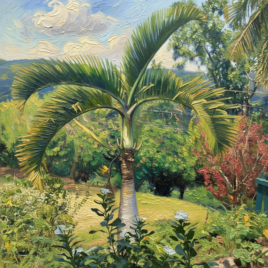 Umbrella Palm Paradise
