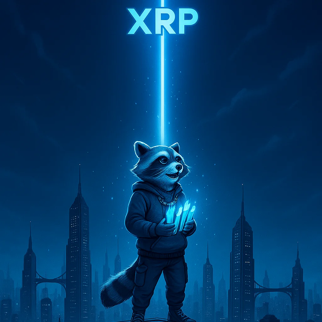 Raccoon of the XRP Uprising