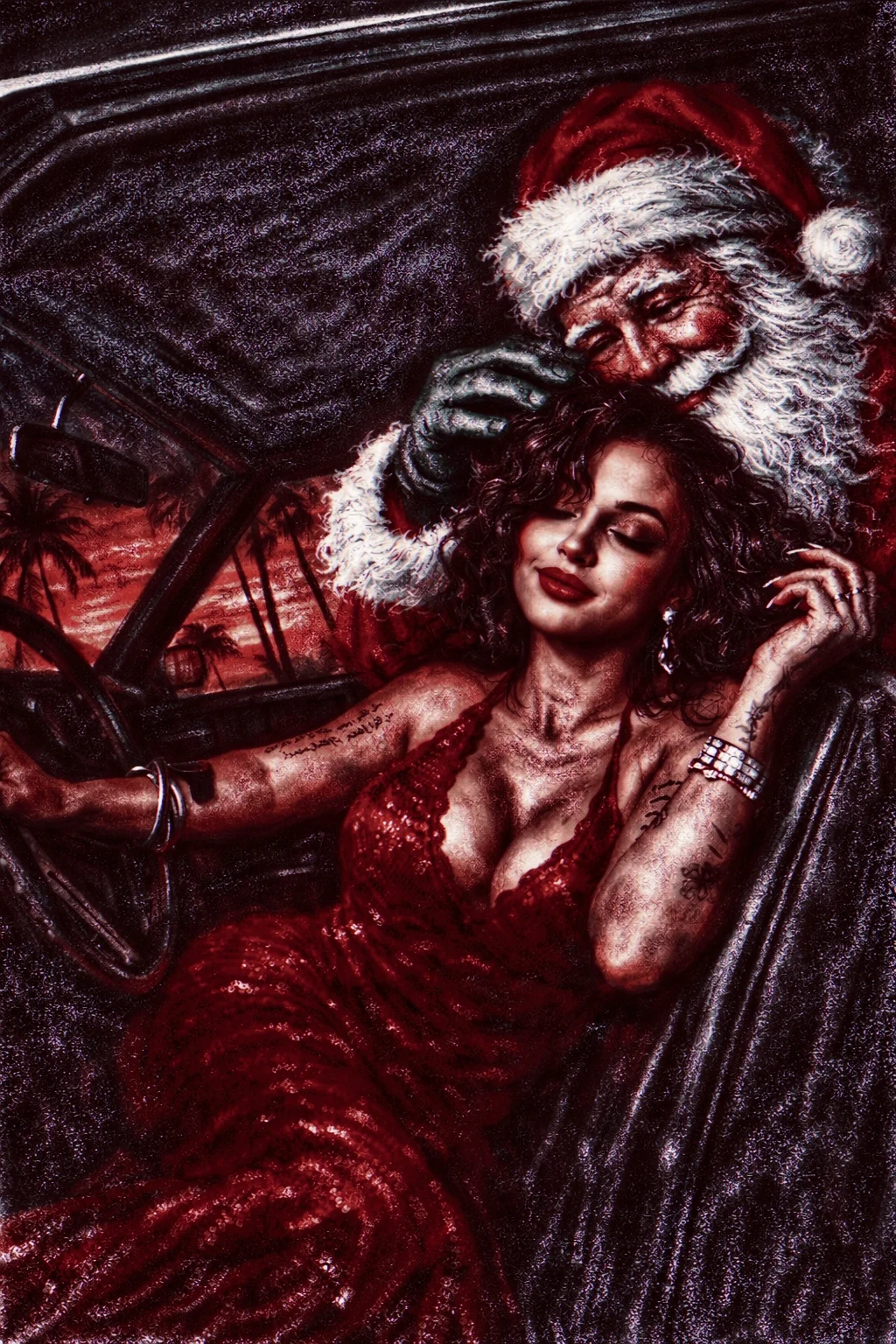 Warm Moment with Santa