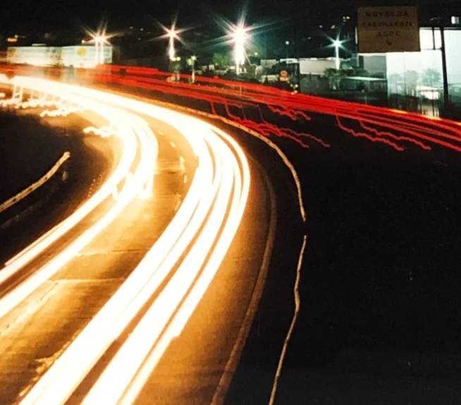 Lights in the road