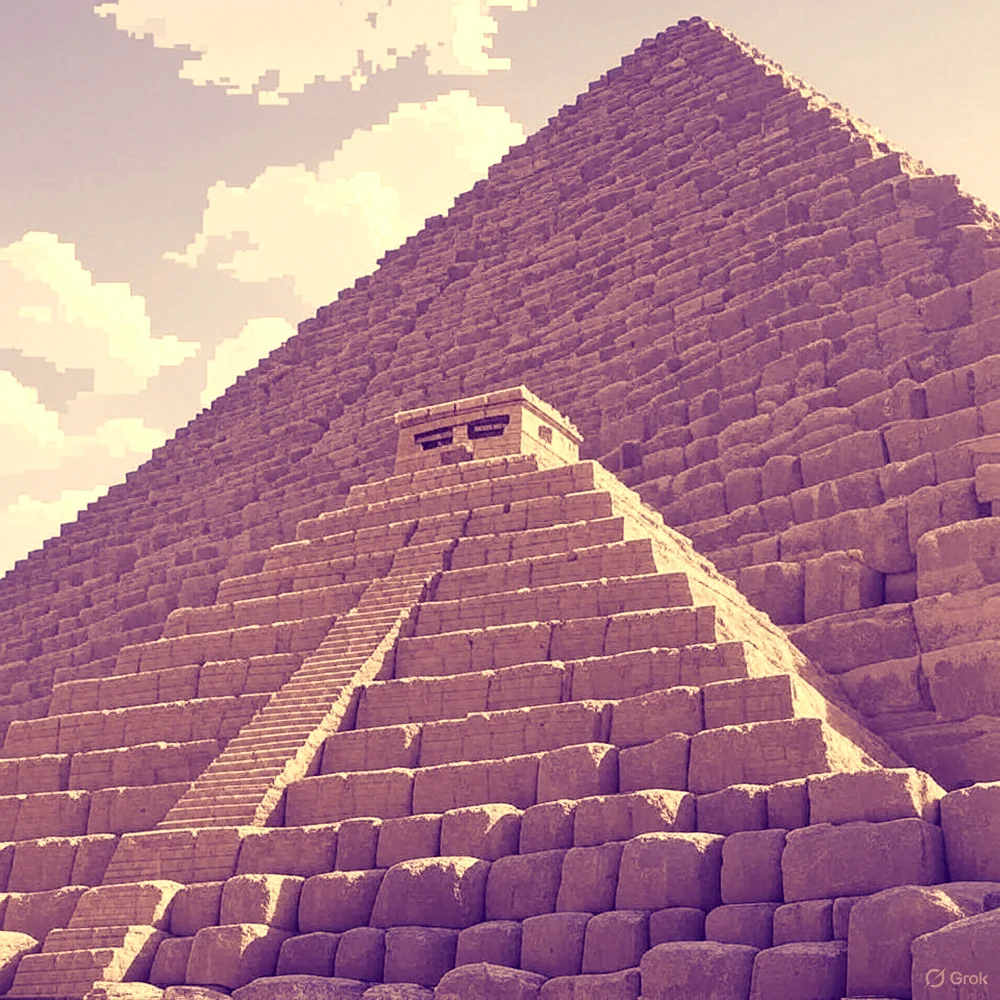 PIXEL PYRAMIDS #14