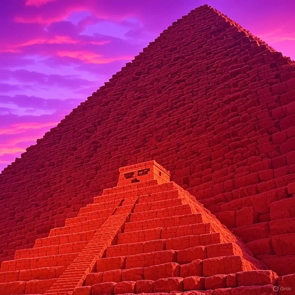 PIXEL PYRAMIDS #4