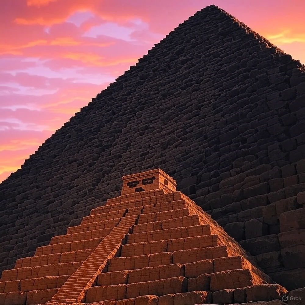 PIXEL PYRAMIDS #7
