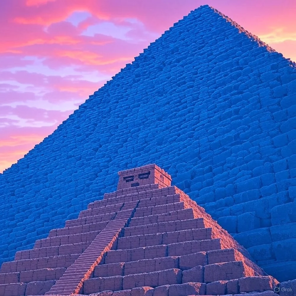 PIXEL PYRAMIDS #8