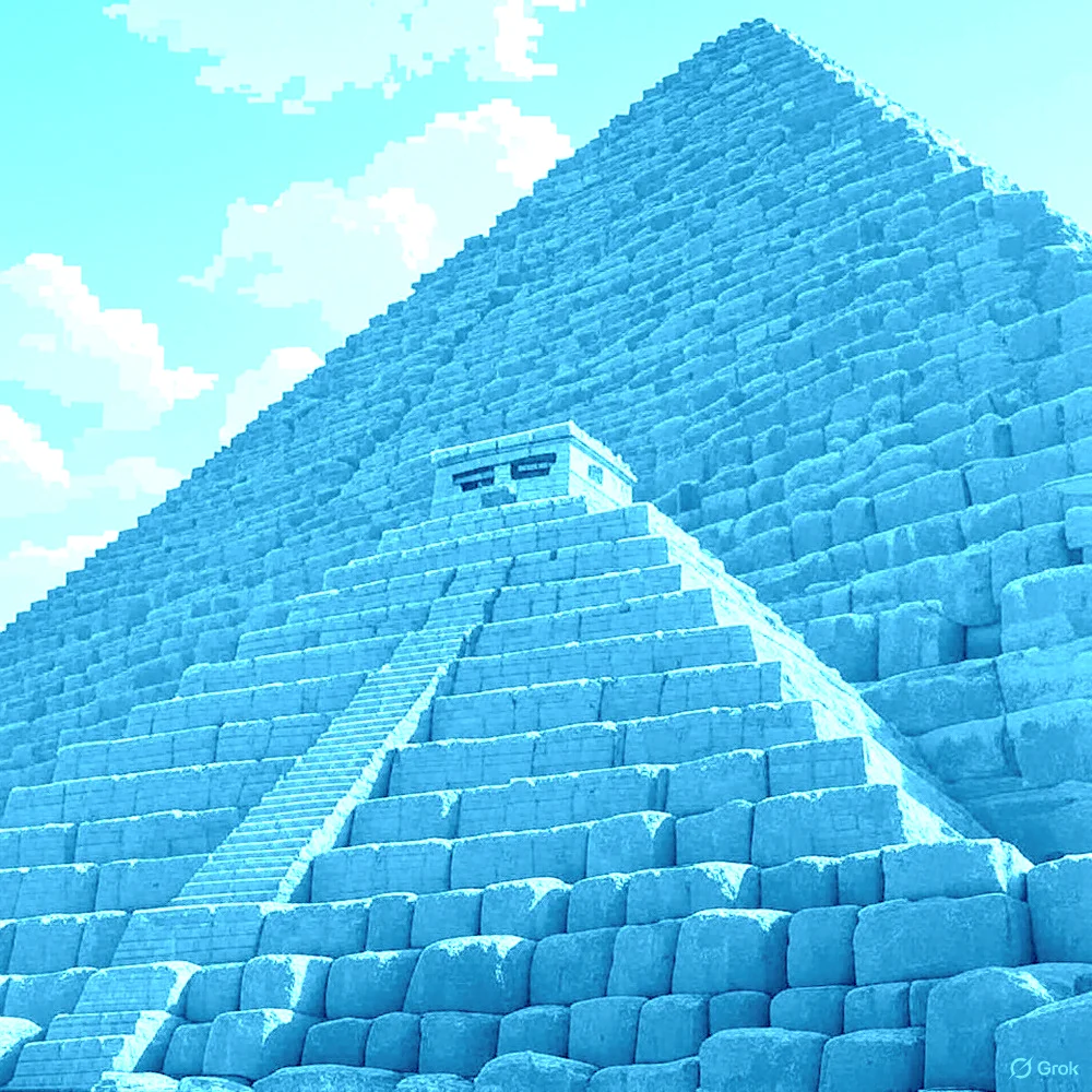 PIXEL PYRAMIDS #11