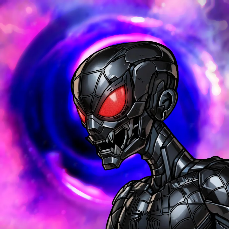 Mecha Black Spider-Man 🕸️