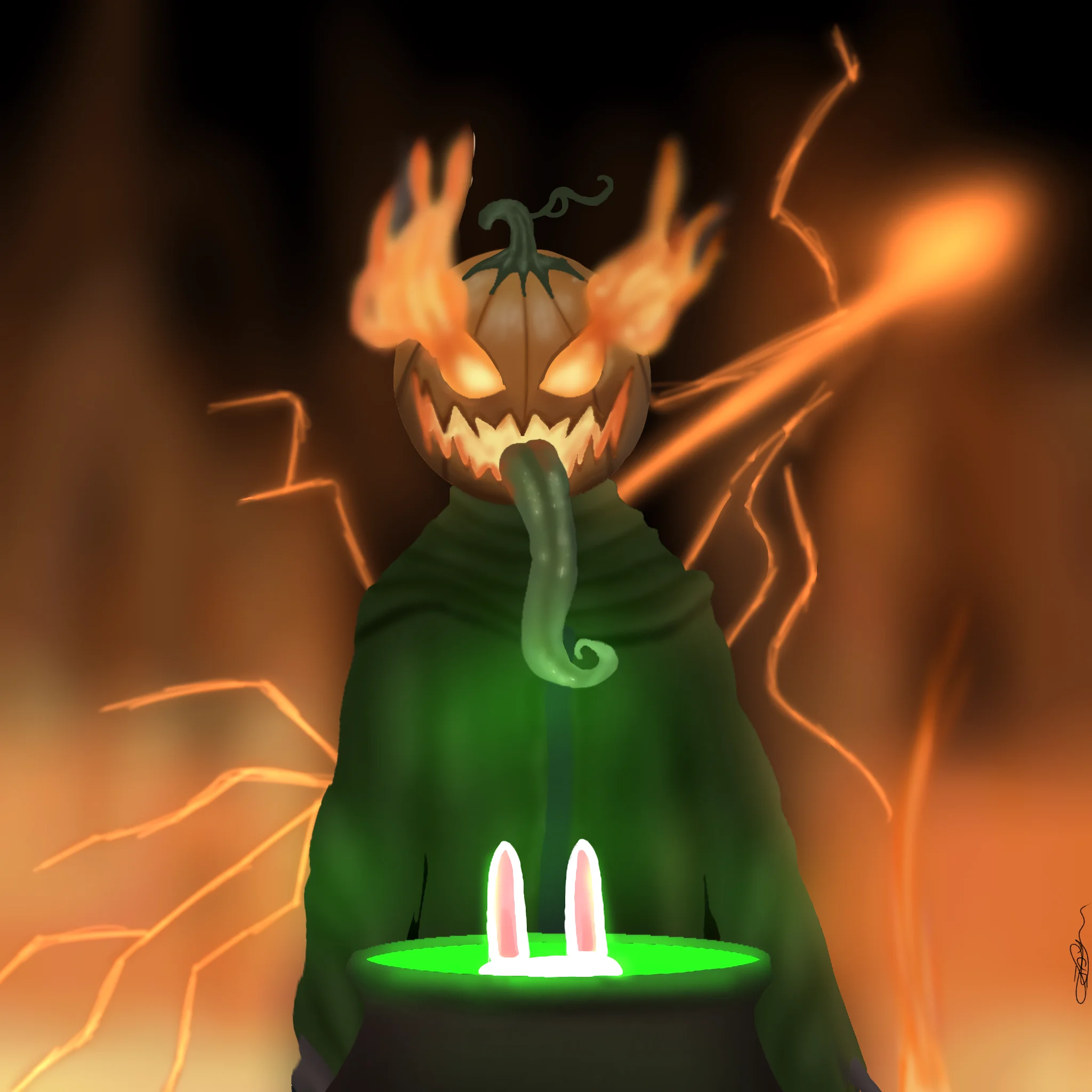 Pumpkin man #2 