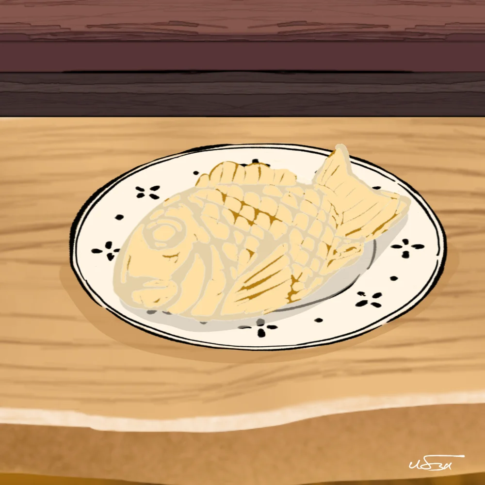 Sea bream salt coating