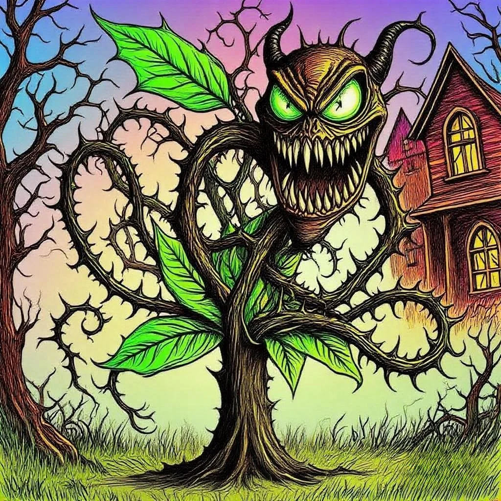 Sentient shrub