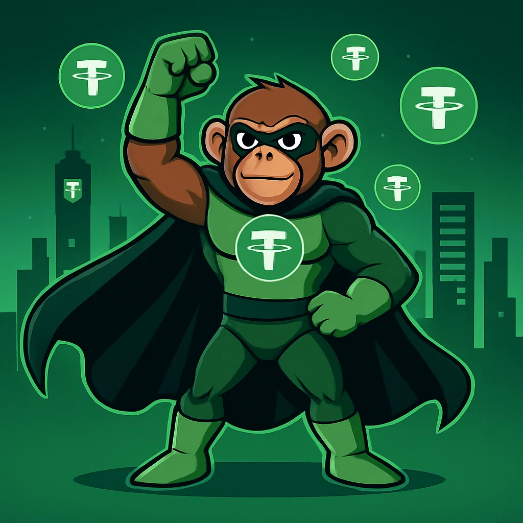 Tether Superhero Monkey #13