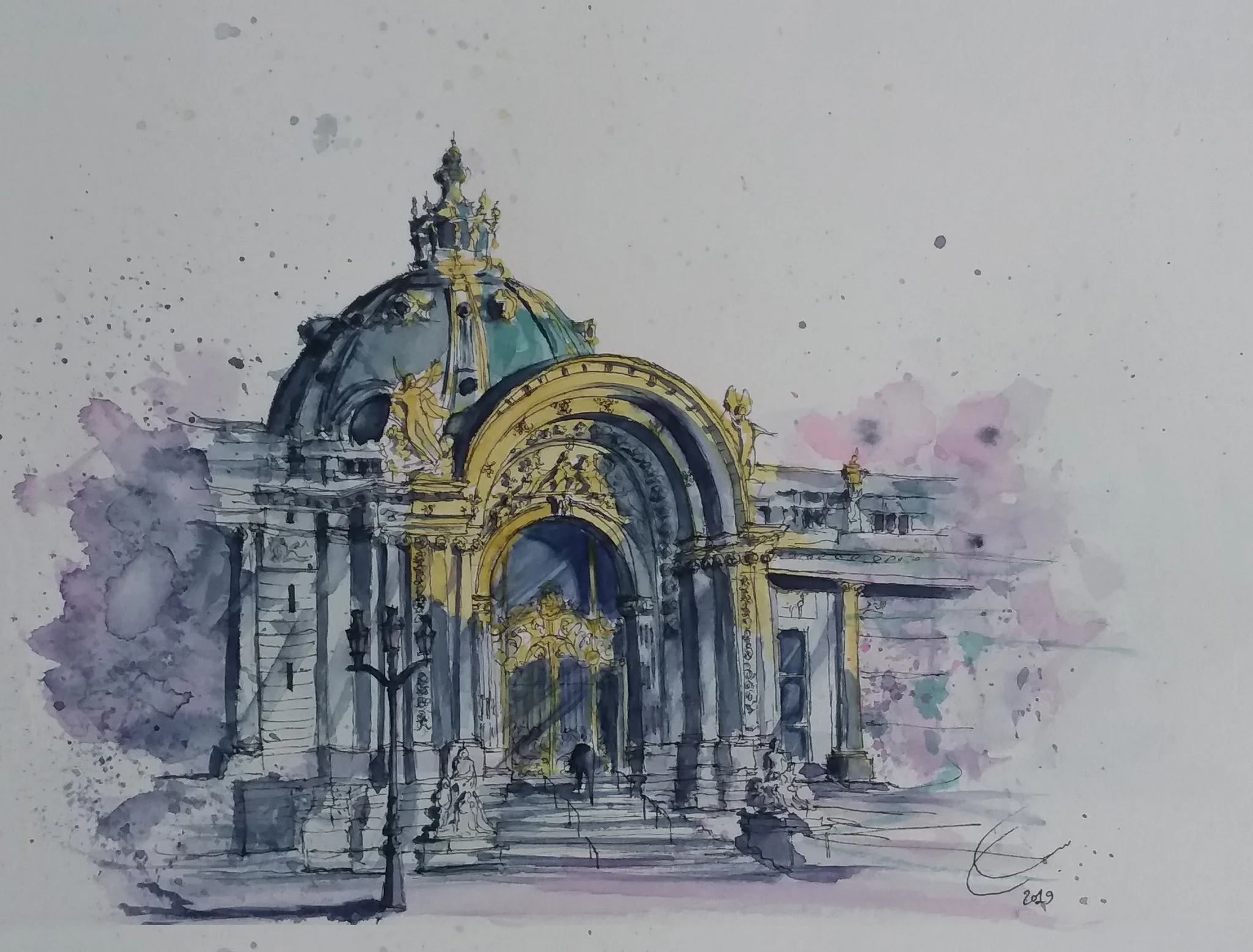 Majestic Entrance