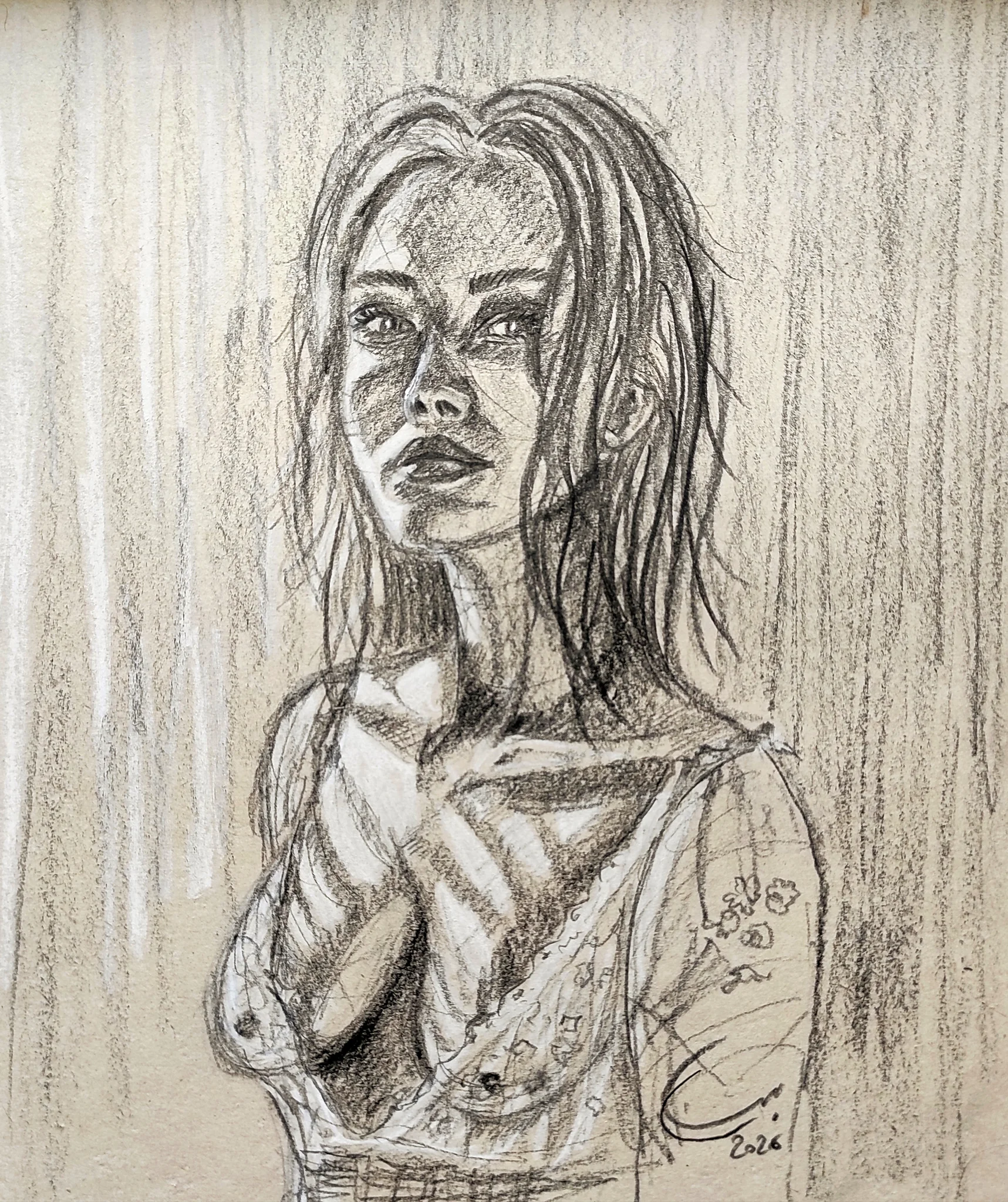 A Gaze, a Wordless Narrative