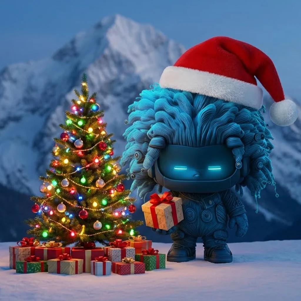 Badass Yetis Blue Tribe - NOËL NULL