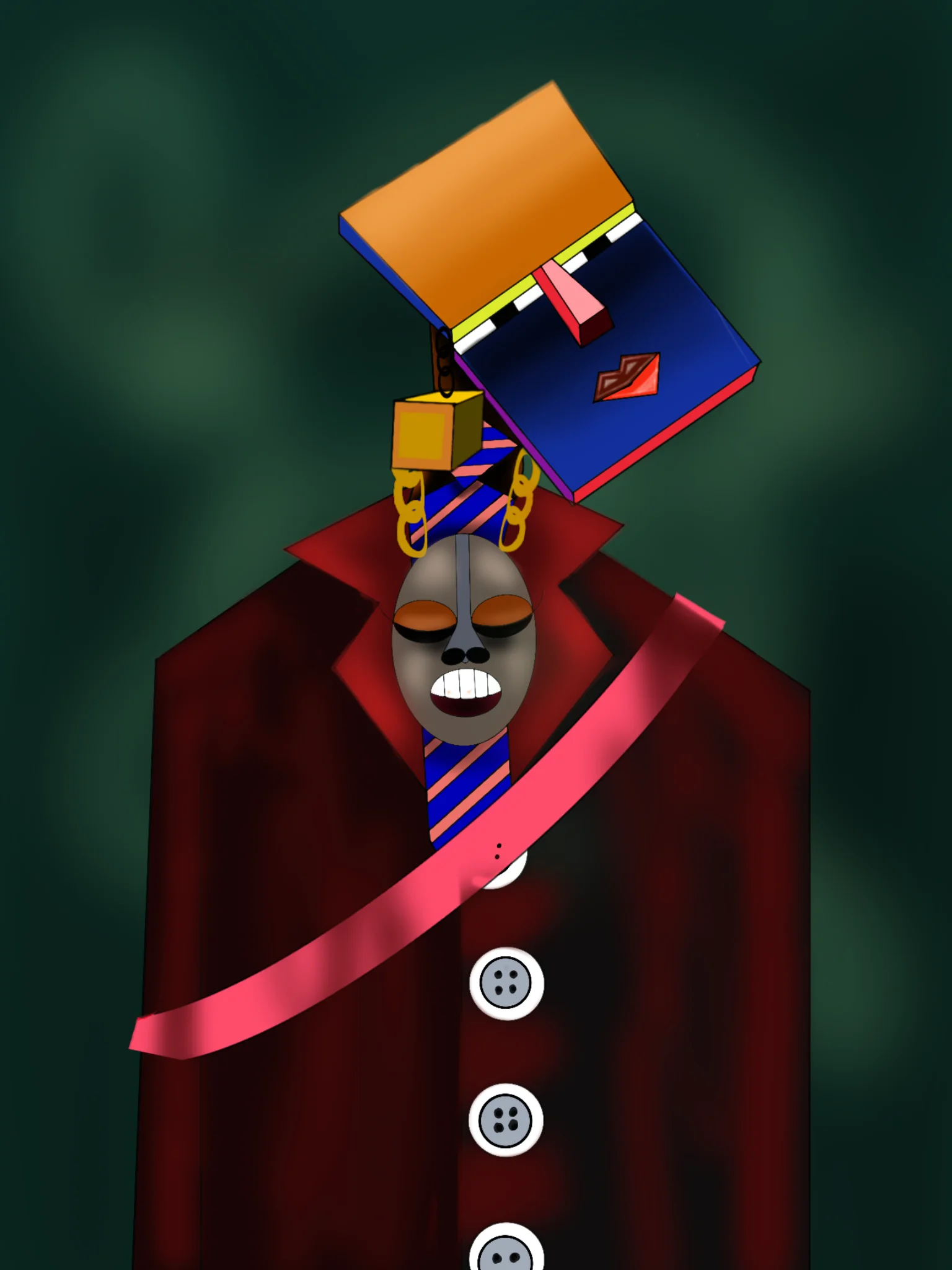 Face beyond the mask 