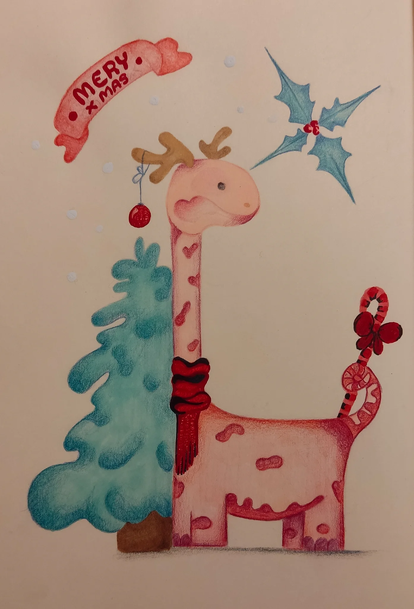 Candy-tailed dinosaur