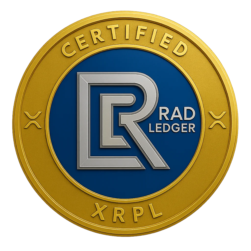 RAD Ledger — Certified Token Seal