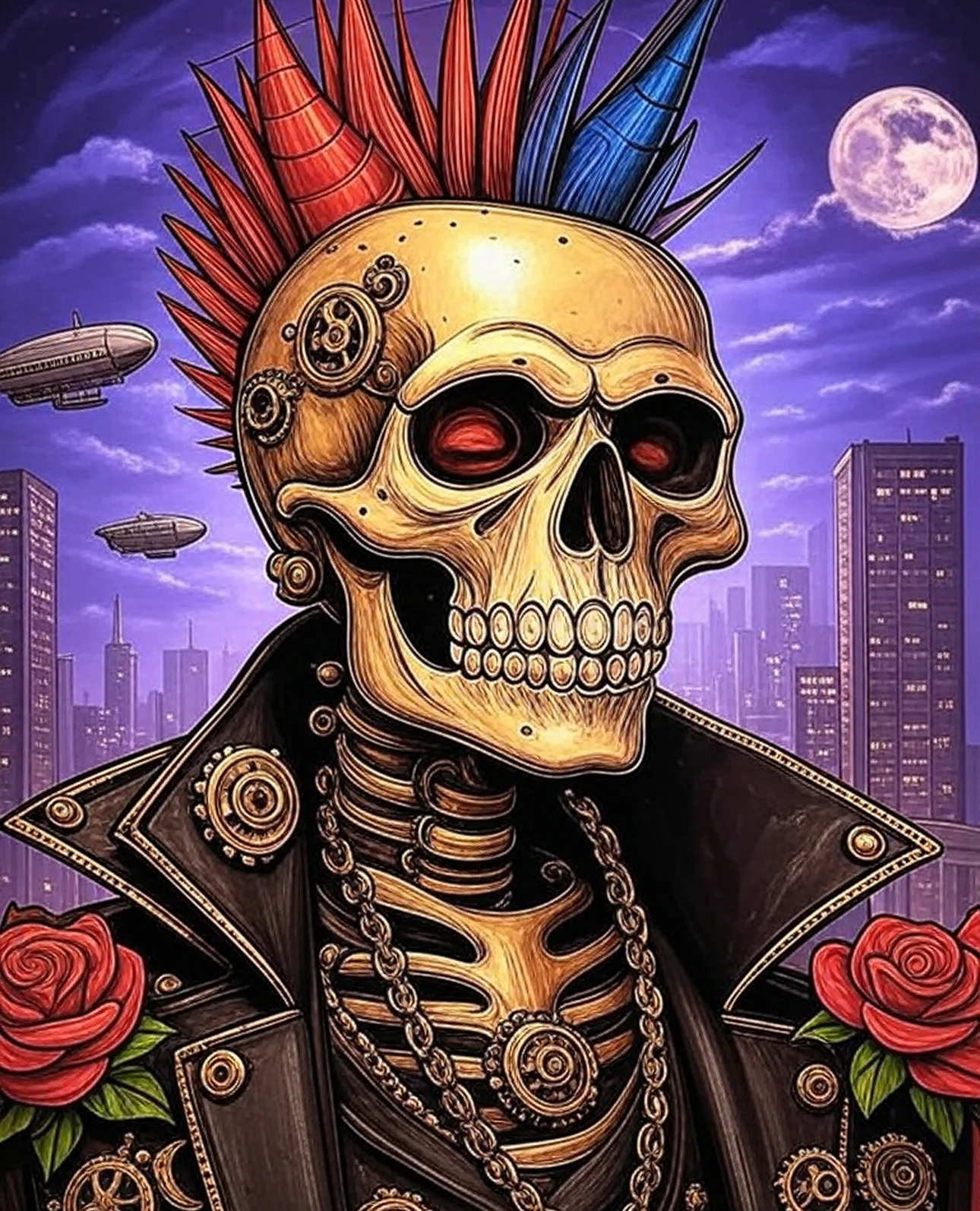 Steampunk SkullVin